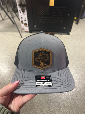 Midwest Thermal Optics Richardson 112 Adjustable Snapback - Midwest Thermal Optics Hat Gray Black