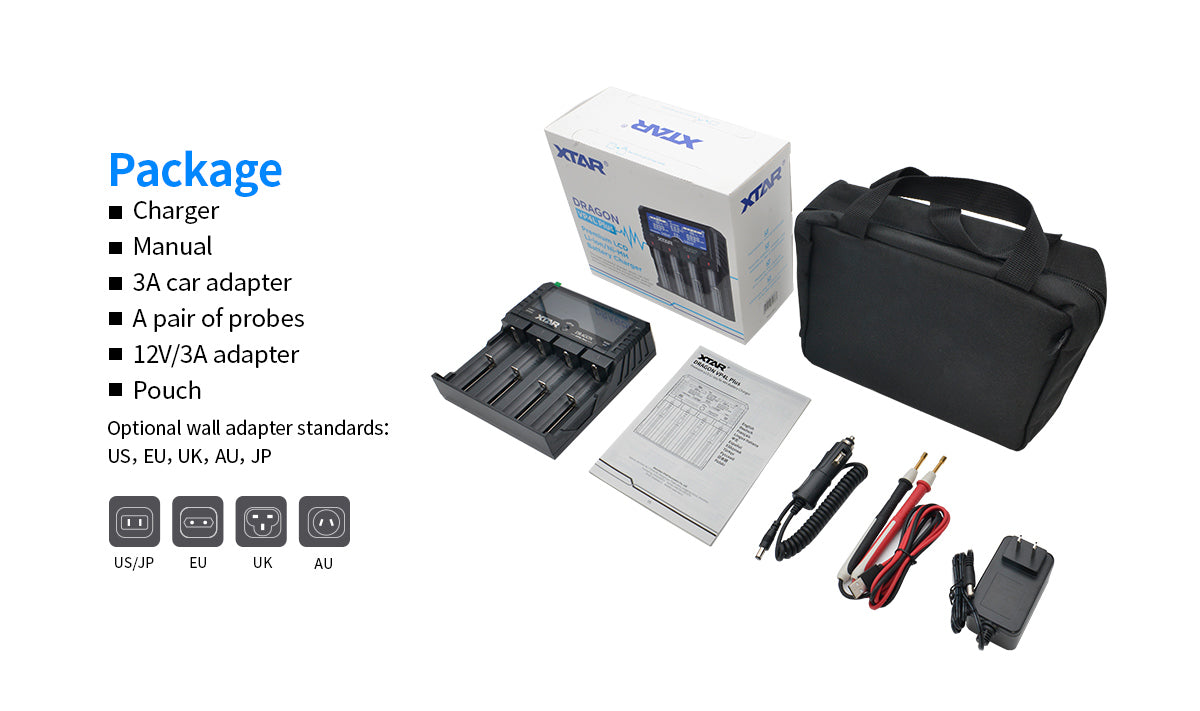 XTAR XTAR Dragon VP4L Plus Battery Charger