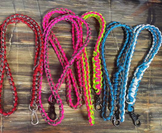 Life is Now Outdoors Round Braid w/ Cobra Weave Paracord Lanyard 2 Color