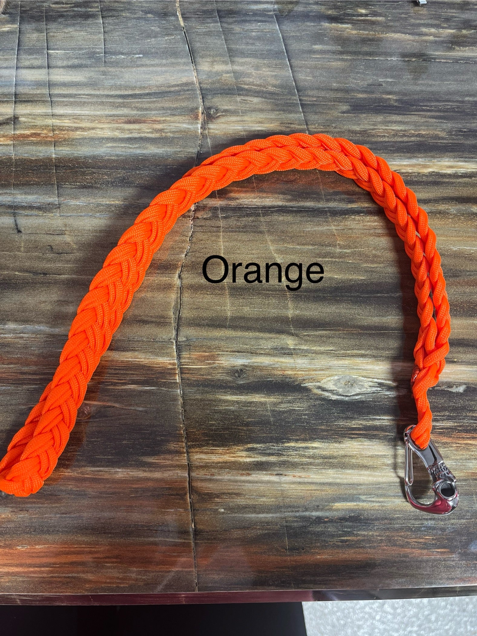 Life is Now Outdoors Life is Now Outdoors Paracord Remote or Scanner Lanyard Orange -PREORDER-