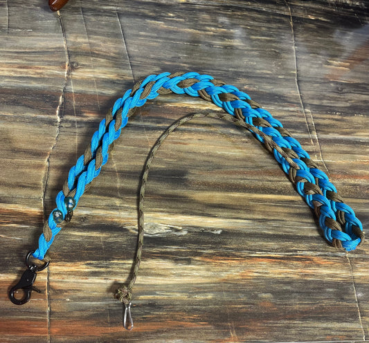 Life is Now Outdoors Custom Braided Paracord Lanyard w/ Extra Lead