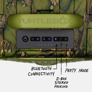 TURTLEBOX Turtlebox Original Gen 3 Bluetooth Speaker (Mossy Oak Full Foliage)