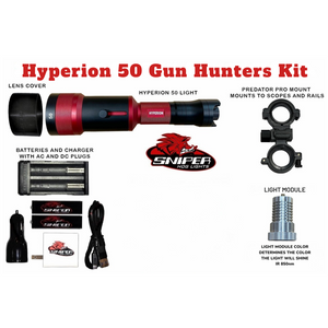 Sniper Hog Lights Night Vision Scope Sniper Hog Lights Hyperion 50 Gun Hunters Kit