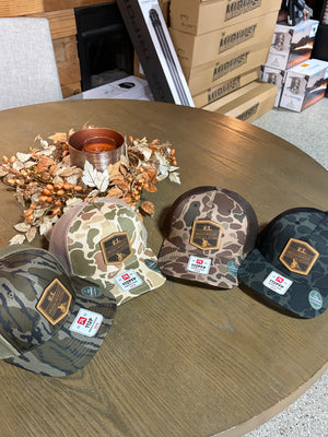 Midwest Thermal Optics Hat Richardson 112PFP Camo Leather Patch Hat - Midwest Thermal Optics Hat