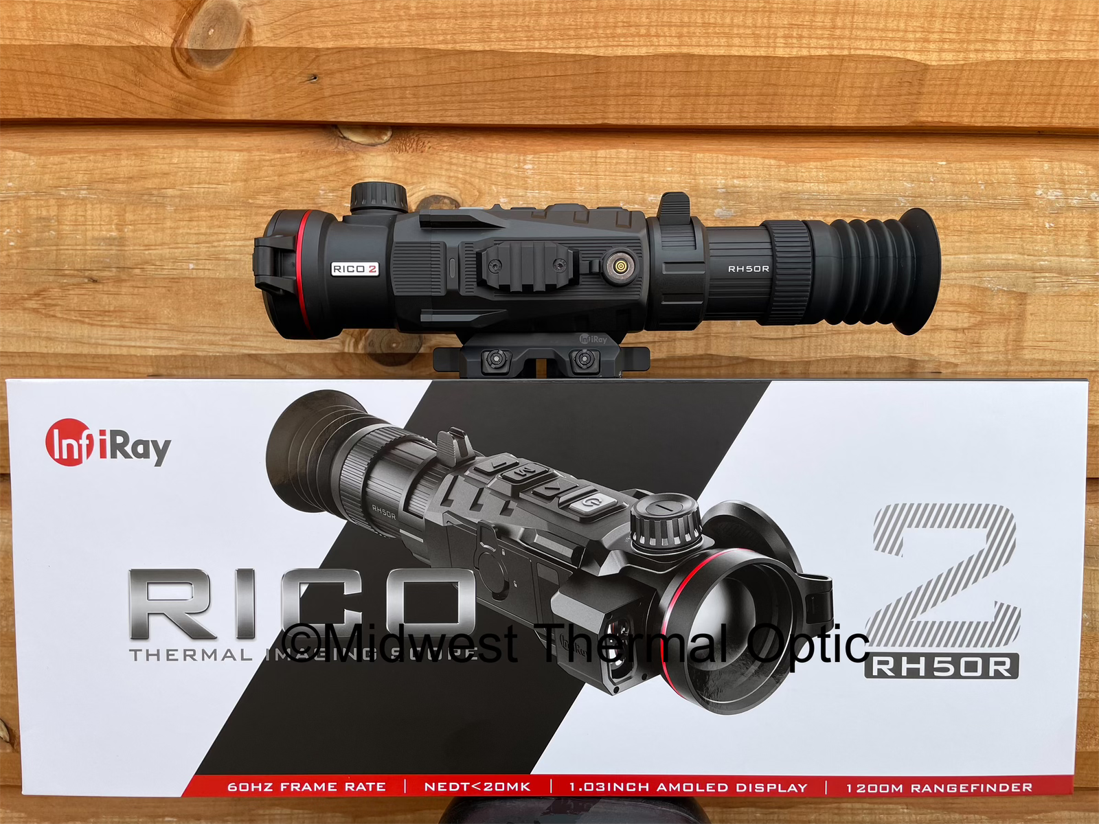 InfiRay Outdoor InfiRay Outdoor Iray RICO MK2 RH50R LRF 640 Thermal Scope