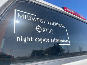 Midwest Thermal Optics MTO Window Decal