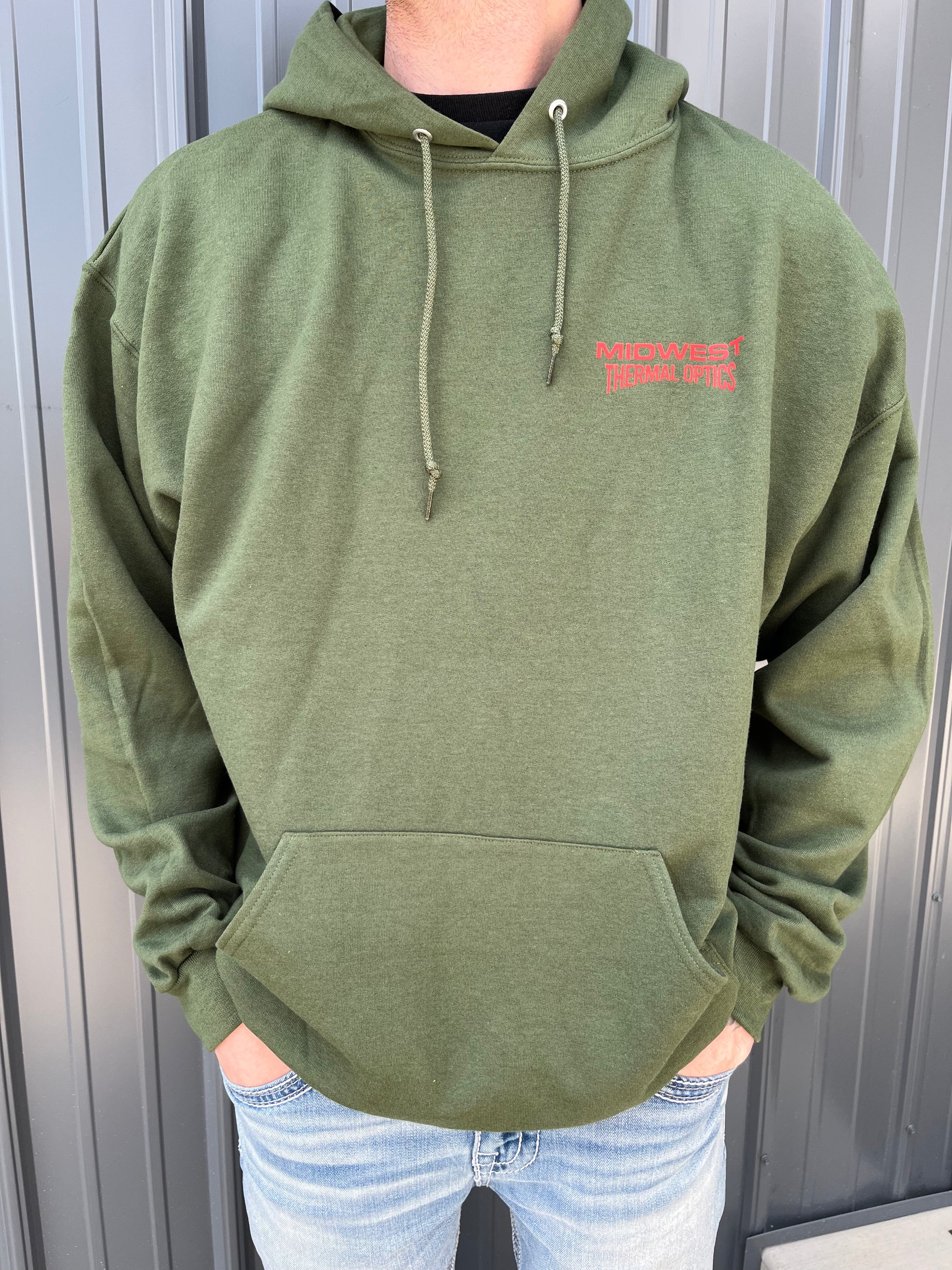 Midwest Thermal Optics SWEATSHIRT MTO RIX Optics Skull Hoodie