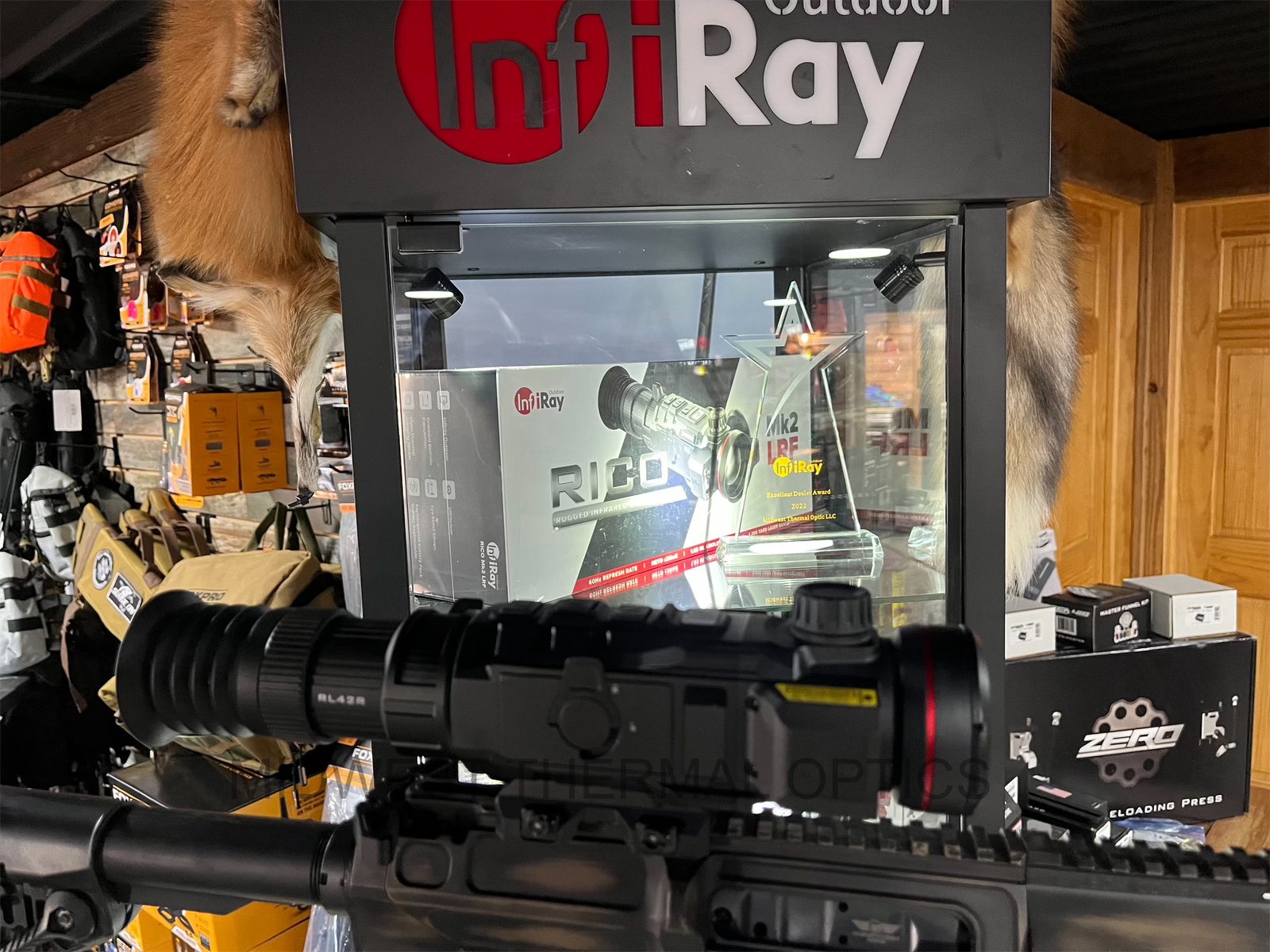 InfiRay Outdoor InfiRay Outdoor Iray RICO MK2 RL42R LRF 384 Thermal Scope