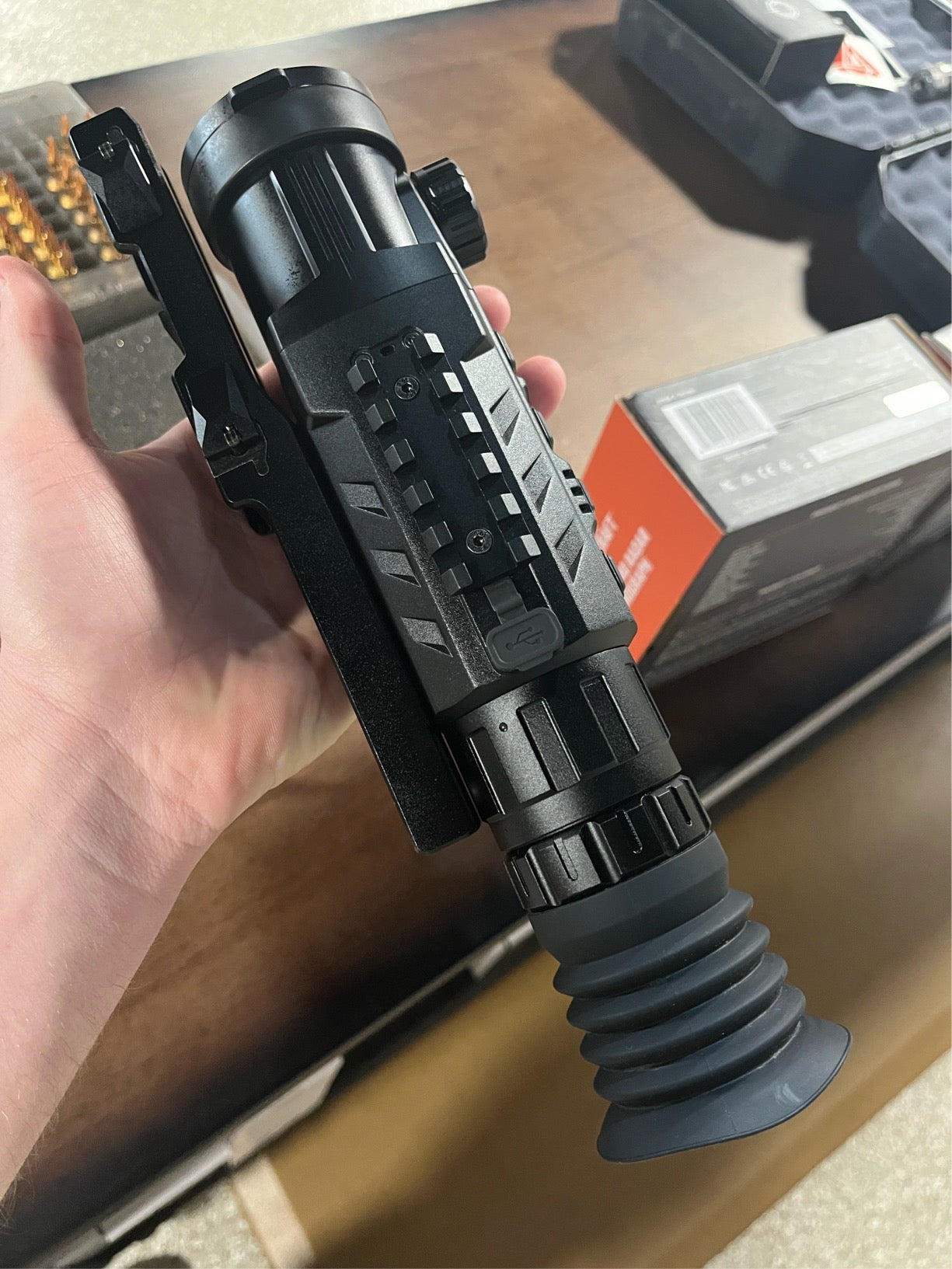 InfiRay Outdoor Thermal Scope 🔥 Used InfiRay Outdoor Rico Mk1 RH50 640 Thermal RH 50 V1