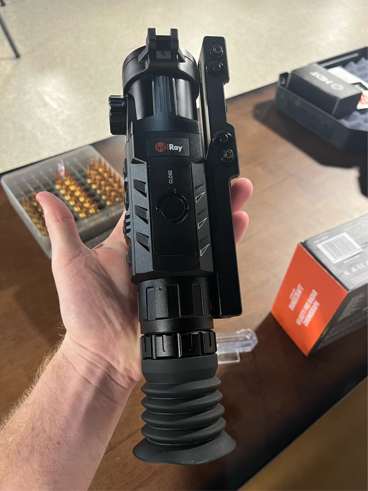 InfiRay Outdoor Thermal Scope 🔥 Used InfiRay Outdoor Rico Mk1 RH50 640 Thermal RH 50 V1