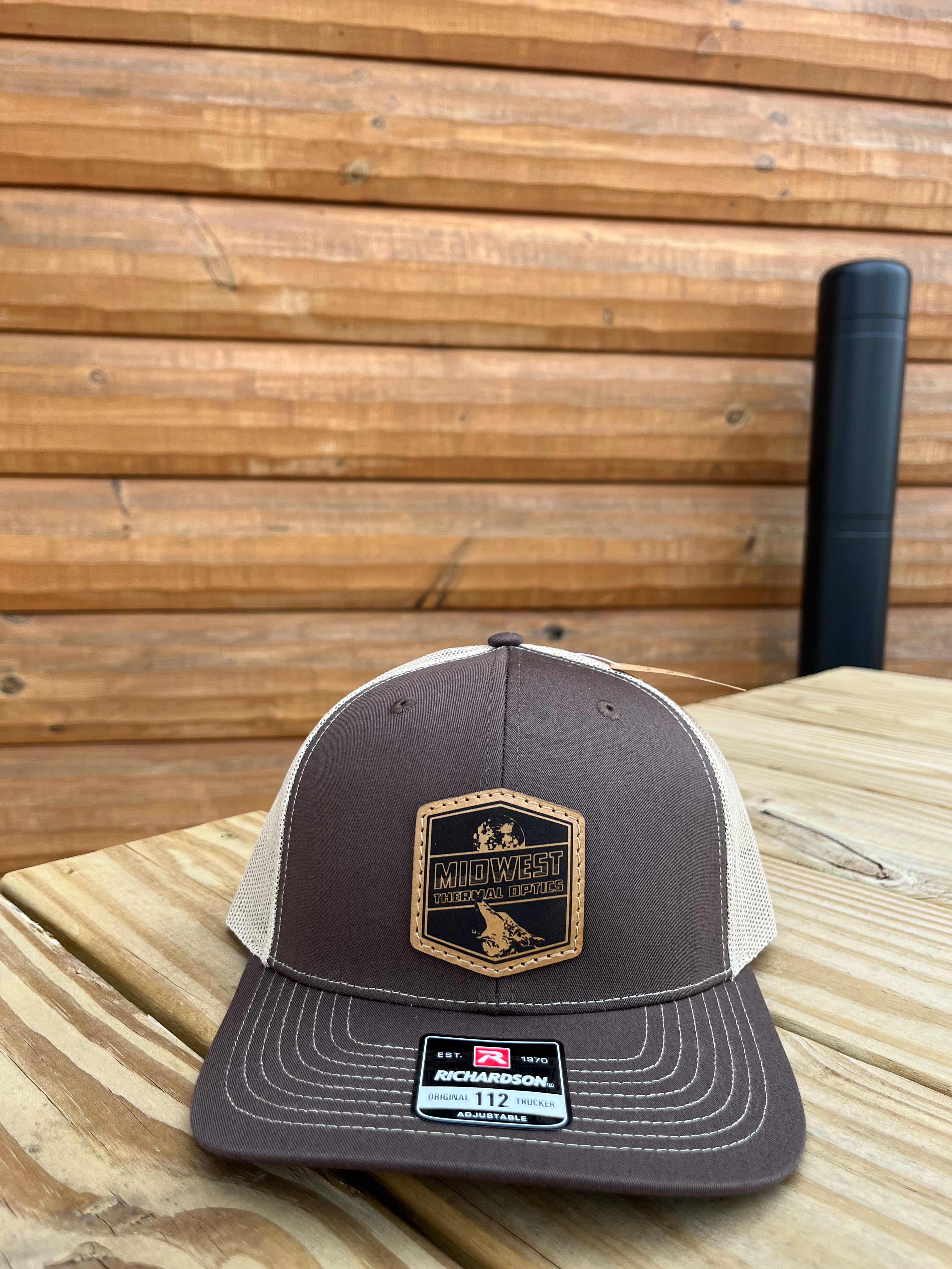 Midwest Thermal Optics Richardson 112 Adjustable Snapback - Midwest Thermal Optics Hat Brown Khaki