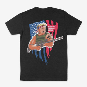 Midwest Thermal Optics Tshirt MTO Exclusive Trump T-Shirt (2XL/3XL) 4XL Black