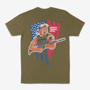 Midwest Thermal Optics Tshirt MTO Exclusive Trump T-Shirt (2XL/3XL) 3XL Green