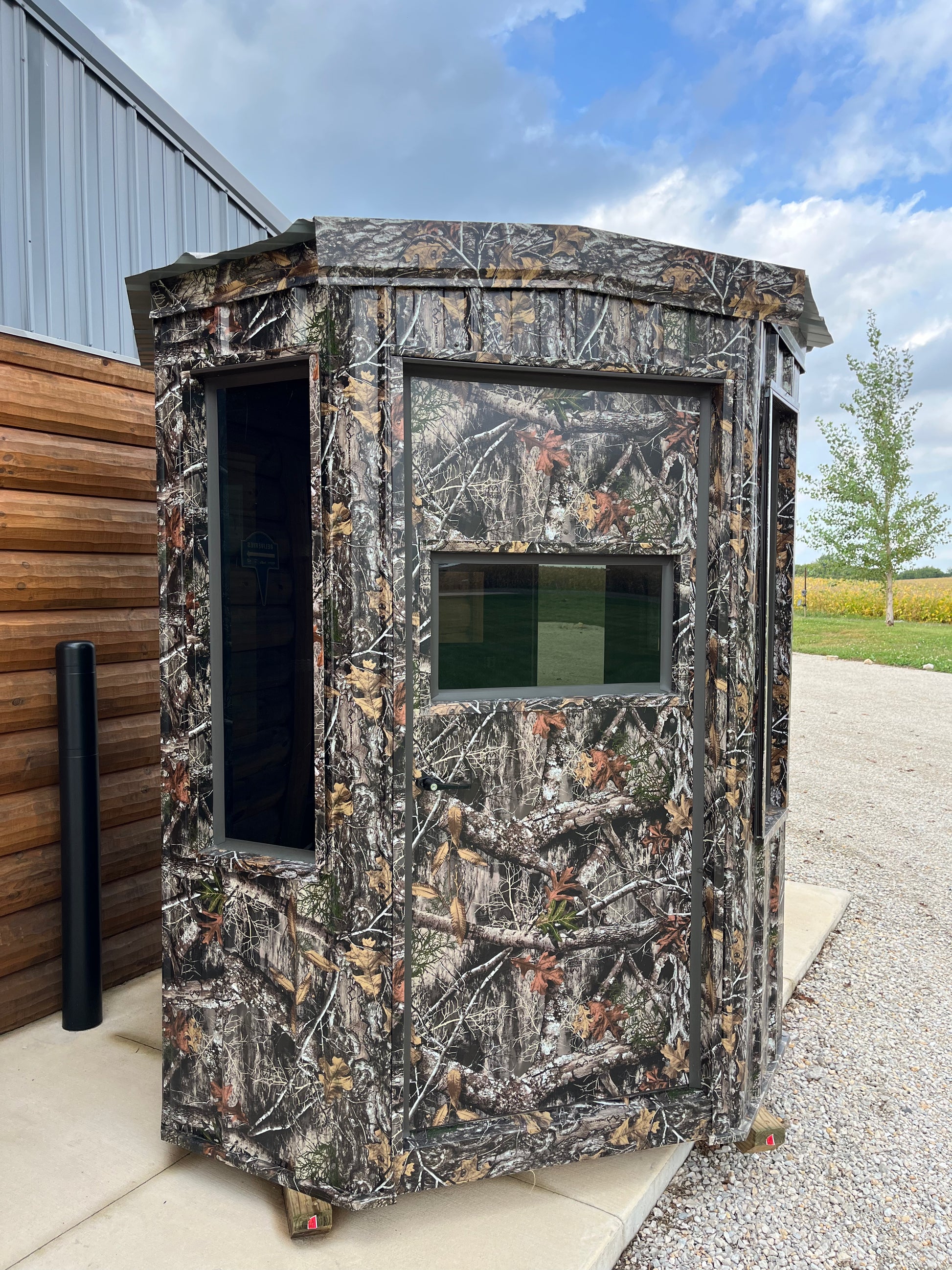 Midwest Thermal Optics BOWHUNTER 6x6 360 Hunting Blind w/ Vertical Windows