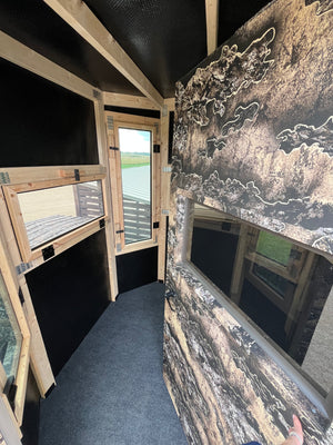 Midwest Thermal Optics BOWHUNTER 6x6 360 Hunting Blind w/ Vertical Windows