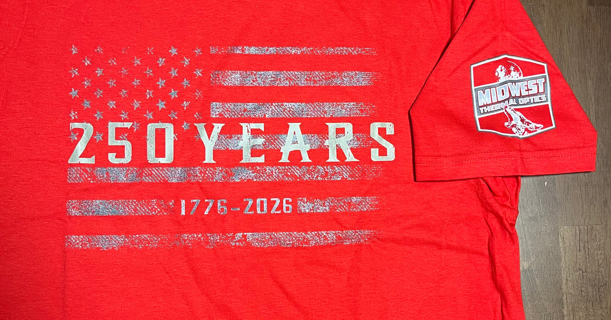 Midwest Thermal Optics Midwest Thermal Optics America 250 Years T-Shirt