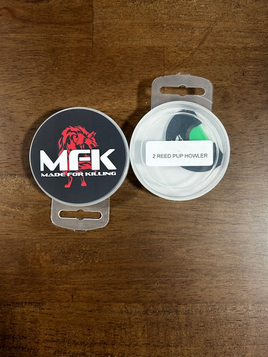 MFK 2 Reed Pup Howler Mouth Call