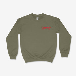 Midwest Thermal Optics New! MTO & RIX Optics Skull Crewneck Sweatshirt