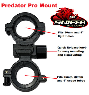 Sniper Hog Lights Mounts 🔥 Sale Sniper Hog Lights Predator Pro Mount