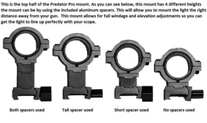 Sniper Hog Lights Mounts 🔥 Sale Sniper Hog Lights Predator Pro Mount