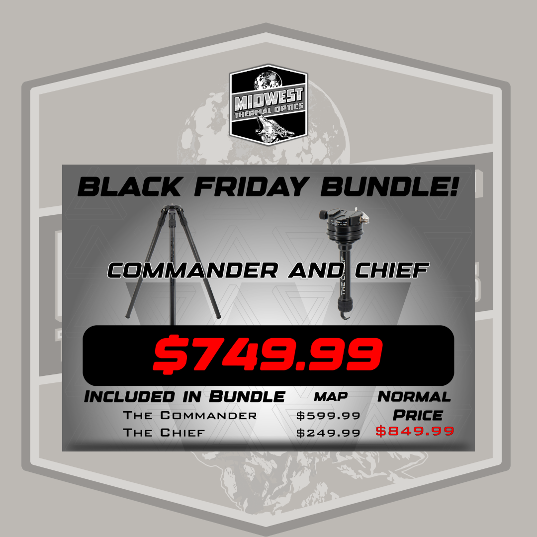 Midwest Thermal Optics Warrior Tripods Black Friday Bundle