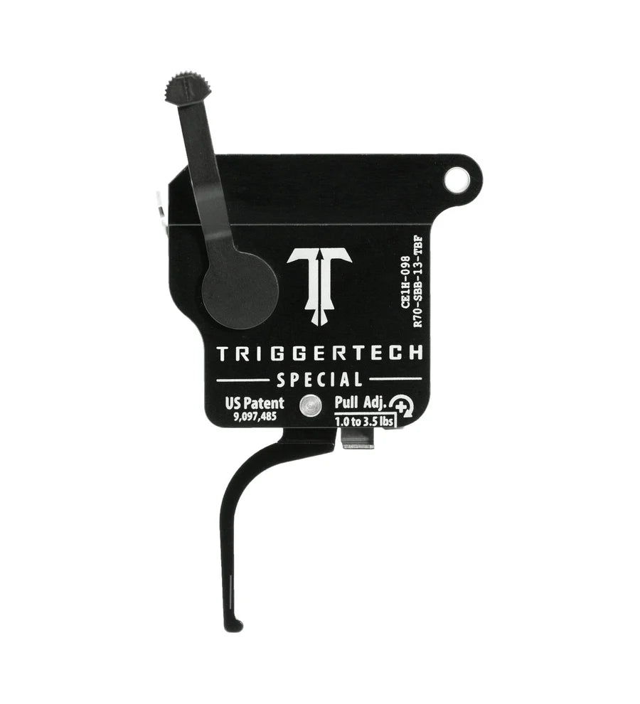 Triggertech TriggerTech Remington 700 Special Right Hand, Bolt Release, Straight Flat - R70SBB13TBF