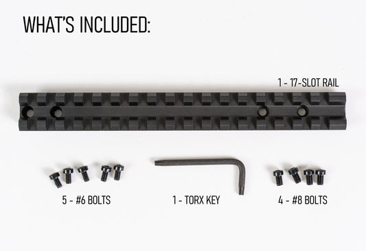 Monstrum Remington 700 Long Action 17-Slot Picatinny Rail