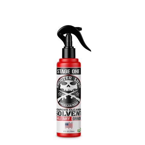Shooter Lube - Military Grade Weapons Cleaning Solvent Shooter Lube - Military Grade Weapons Cleaning Solvent