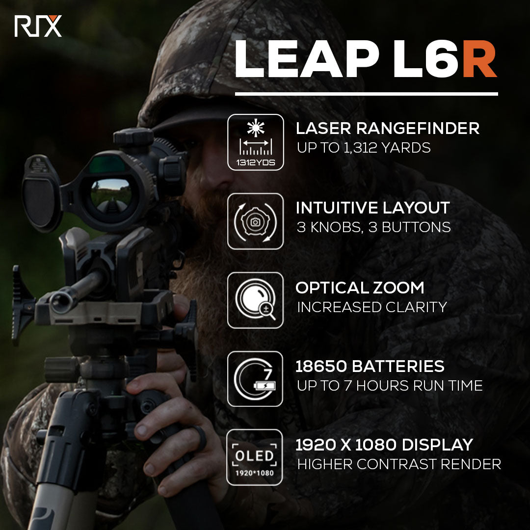 RIX Thermal Scope New! RIX Leap L6R Thermal Imaging Scope LRF
