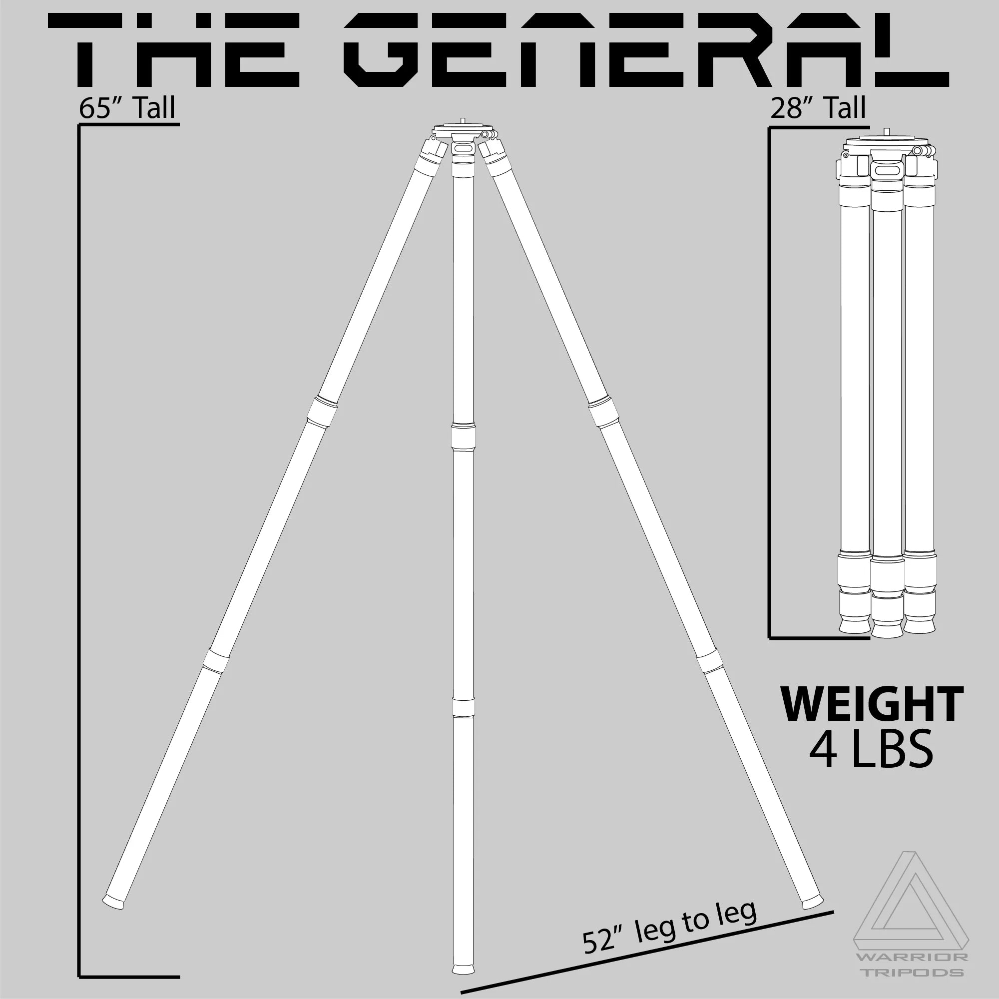 Warrior Tripods Tripod New! Warrior Tripods The General Tripod