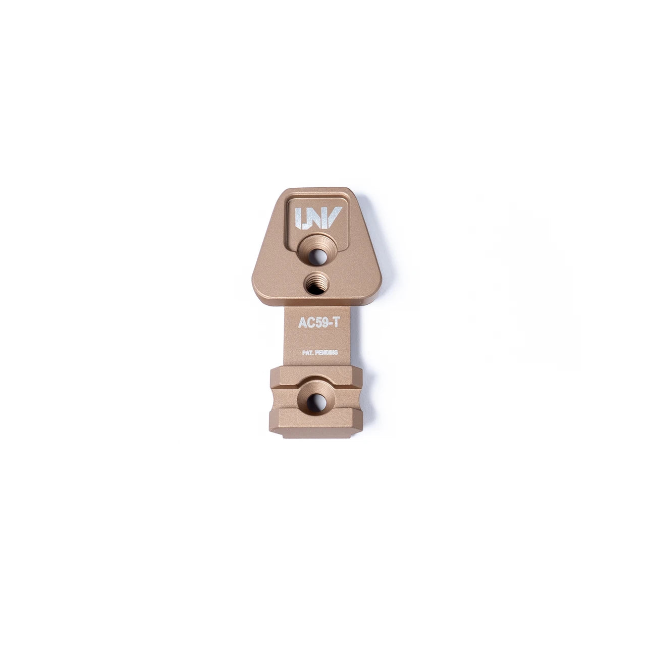 InfiRay Outdoor New! InfiRay Outdoor RICO MICRO PICTAIL 2 Helmet Weapon Shoe - AC59 TAN