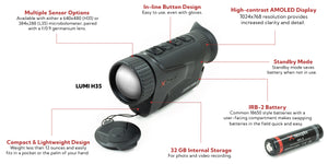 Nocpix Thermal Monocular Scanner Nocpix Lumi H35 Thermal Monocular 640