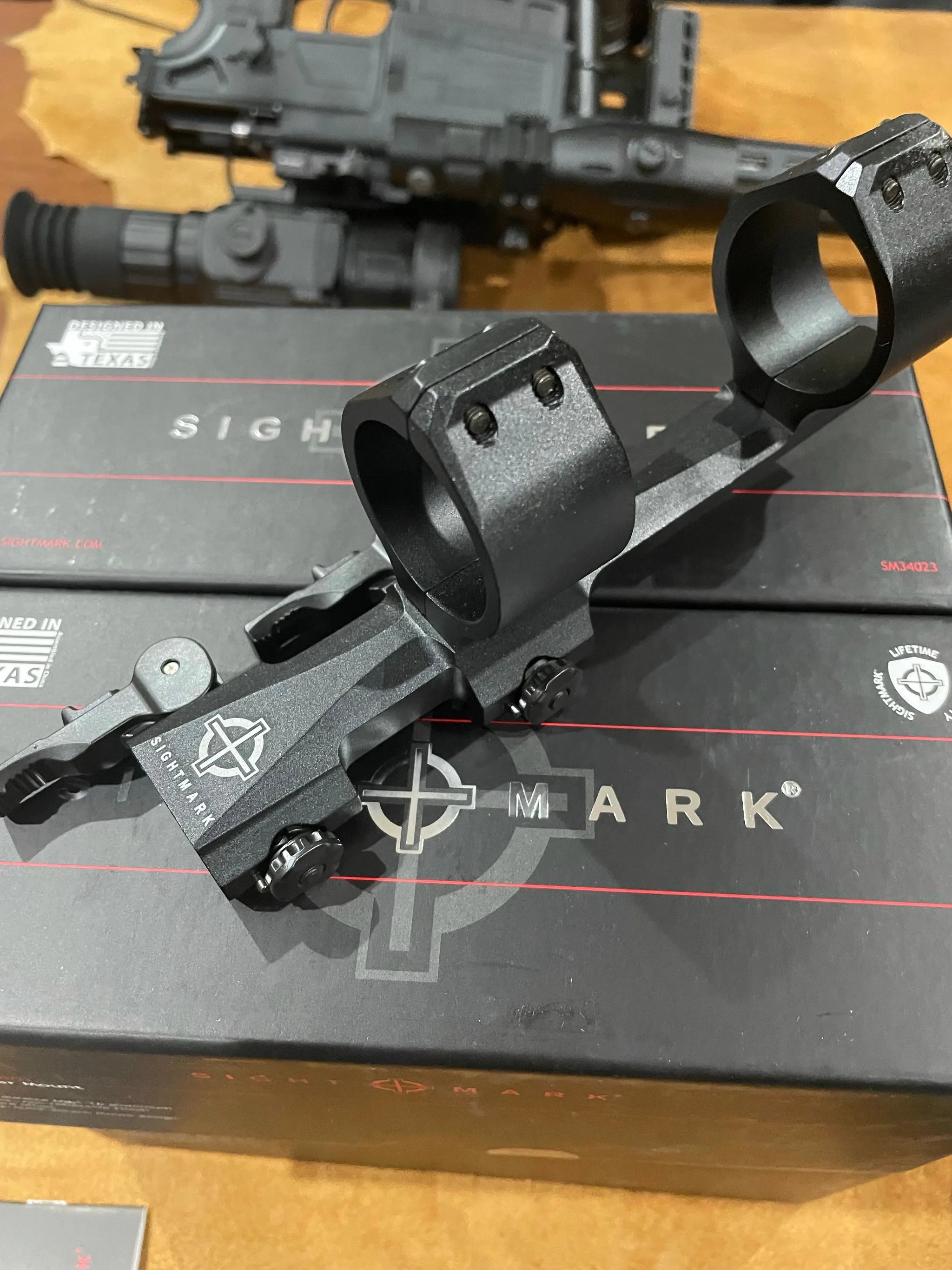 Sightmark Sightmark Tactical 30mm Fixed Cantilever Mount (Nocpix L35R & Thermion Mount)