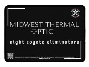 Midwest Thermal Optic Gun Cleaning Mat Logo Gun Cleaning Mat 12x17 - Small