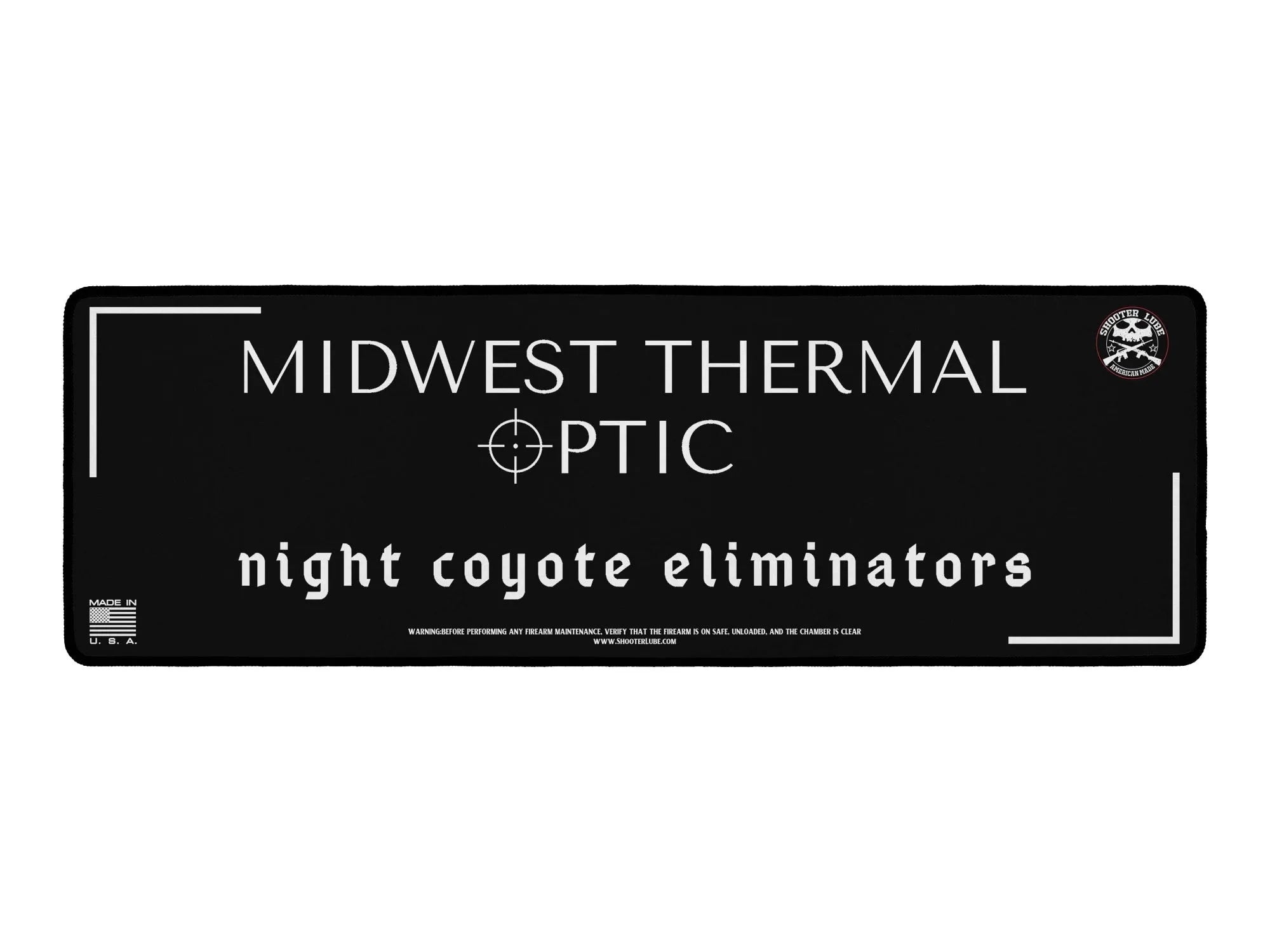 Midwest Thermal Optic Gun Cleaning Mat Logo Gun Cleaning Mat