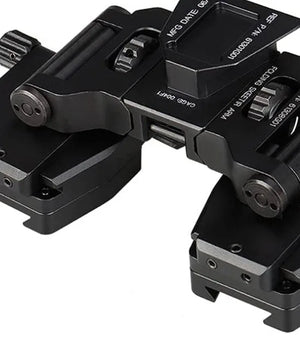 Midwest Thermal Optic Binocular Bridge Folding Arm Mount Bracket for PVS14 Dual Night Vision Mount Replica