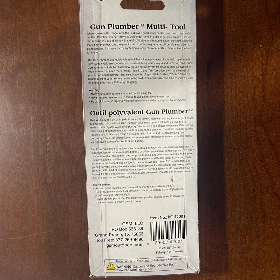 Birchwood Casey Gun Plumber Multi Tool