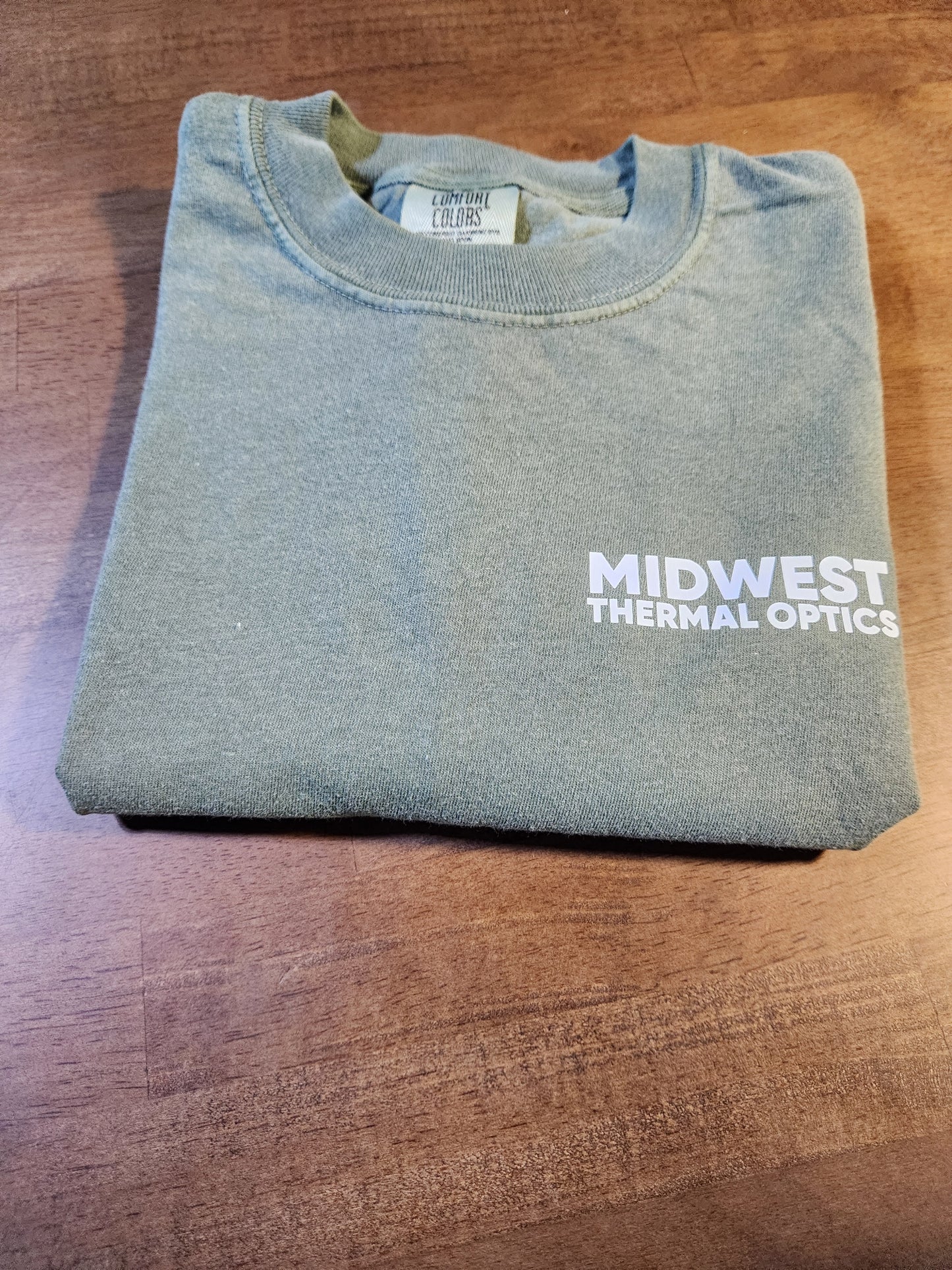 MTO Midwest Thermal Optics Moss Flag Shirt TShirt