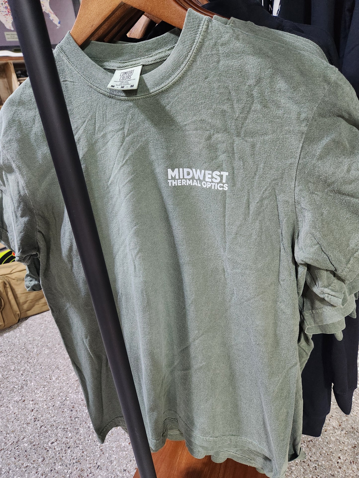 MTO Midwest Thermal Optics Moss Flag Shirt TShirt