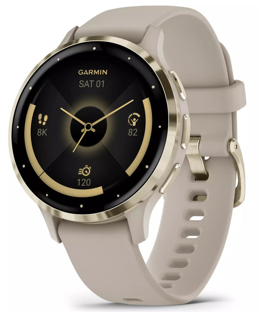 Garmin Venu 3S(French Gray/Soft Gold)