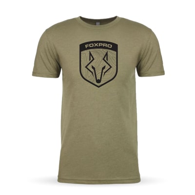 FoxPro T-shirt Foxhead Topo - Olive