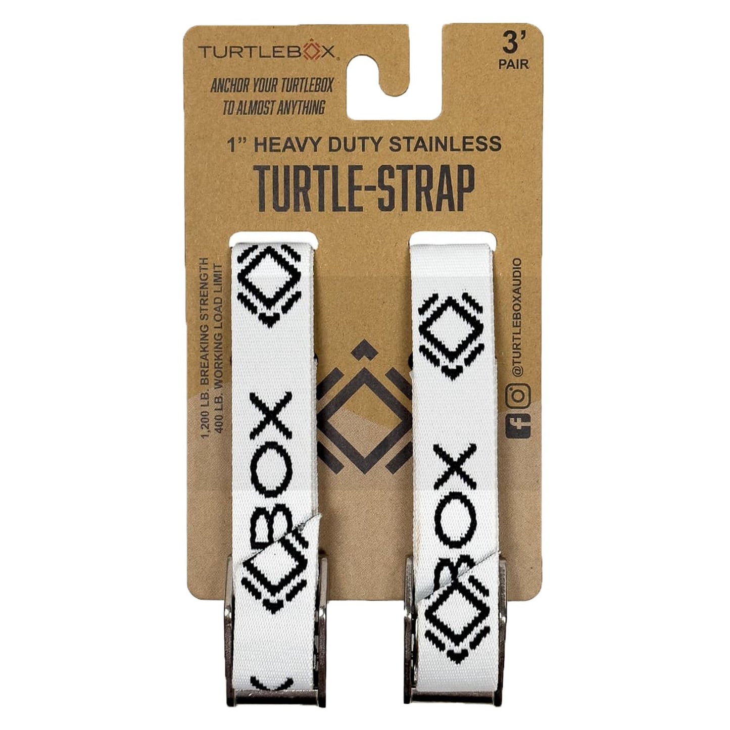 Tie-Down Straps - TurtleBox Audio