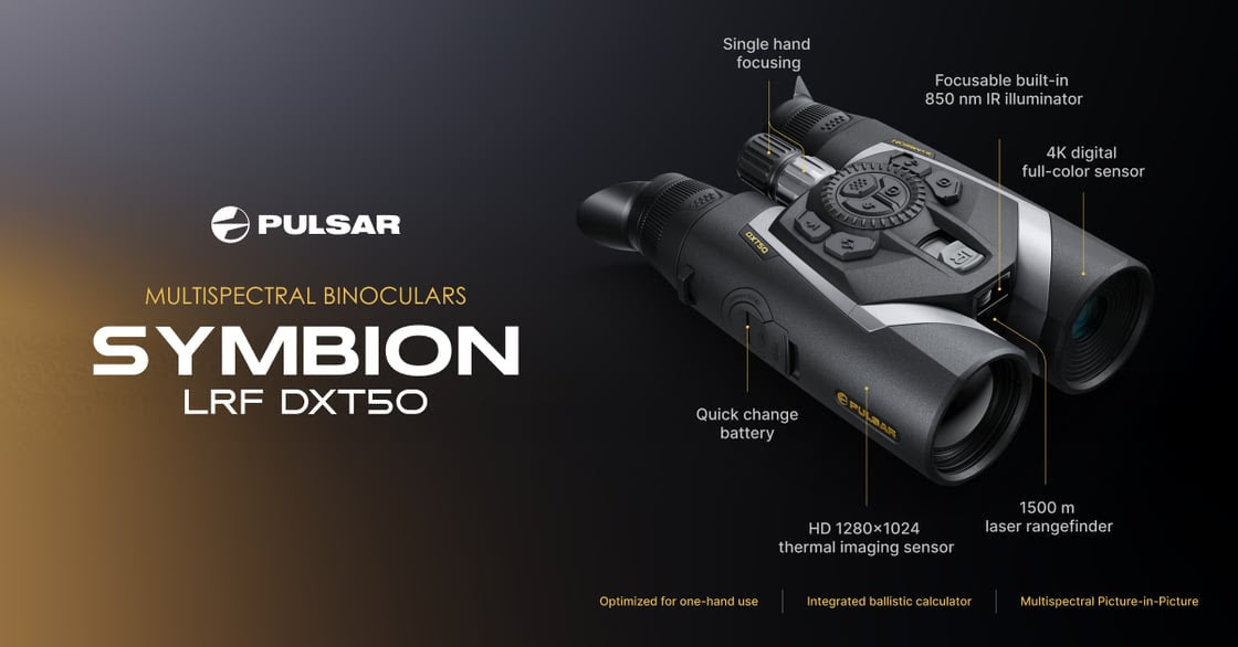 Pulsar Binoculars Pulsar Symbion LRF DXT50 Multispectral Binoculars