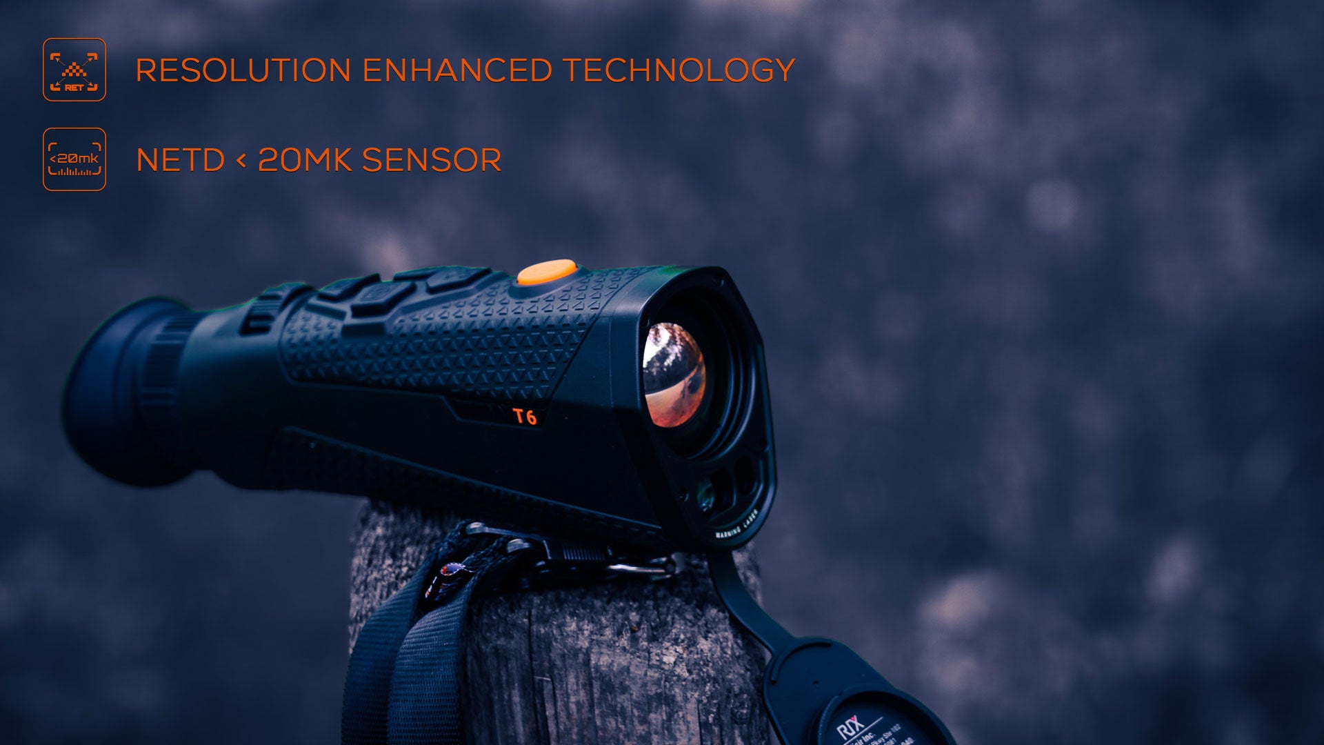 RIX Thermal Monocular Scanner RIX Titan T6 LRF Thermal Monocular