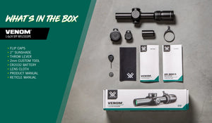 VORTEX OPTICS Vortex Optics Venom 1-6x24 SFP AR-BDC3 MOA Riflescope