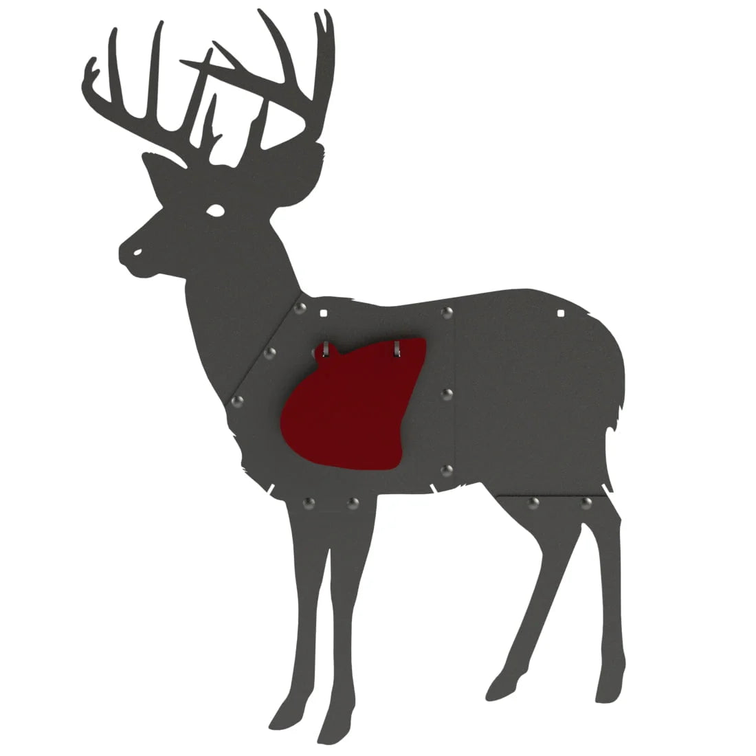 Atlas Targets Deer Target Whitetail Deer Full-Size - Side Profile Full SR500+ PLUS Mobile Base Legs