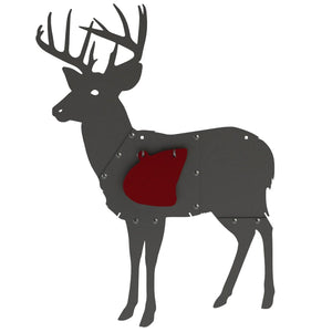 Atlas Targets Deer Target Whitetail Deer Full-Size - Side Profile Full SR500+ PLUS Mobile Base Legs