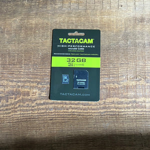Tactacam 32GB High Performance MicroSD Card