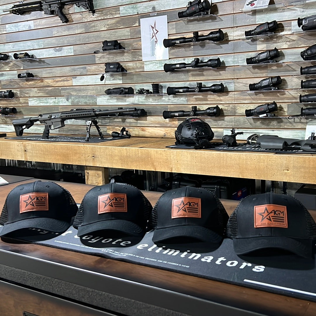 AGM AGM Global Vision Leather Patch Hat
