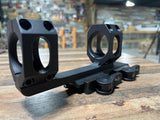 American Defense AD-RECON 30 STD Riflescope Optic Mount, Black 30mm